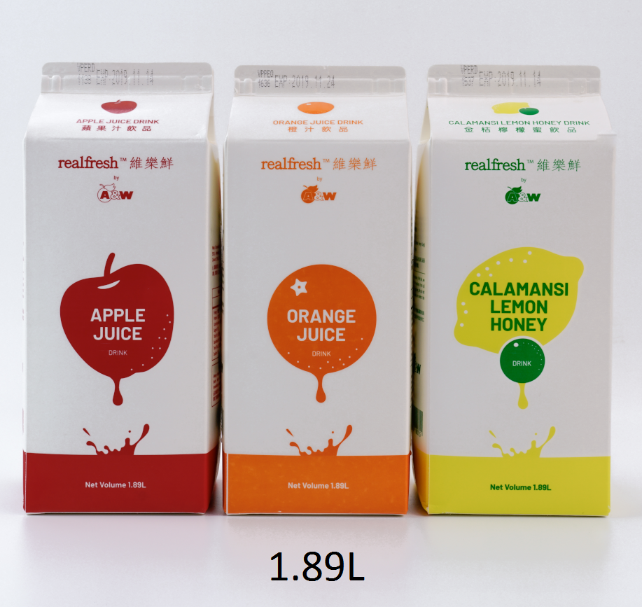 Fruit Juice Drinks - Chilled 1.89L